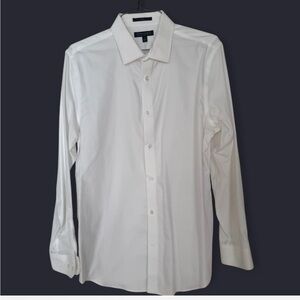 Banana Republic Classic White Cotton Shirt